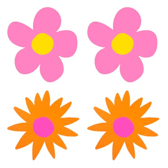 Class Rules! 6" Flower Die Cut Classroom Accents by B2C™